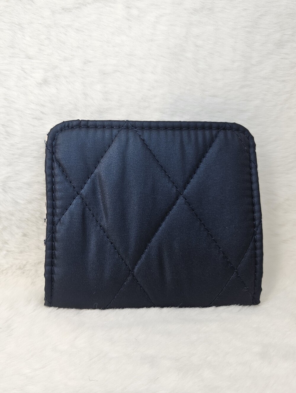Vera Bradley Quilted Navy Wallet - Picture 2 of 7